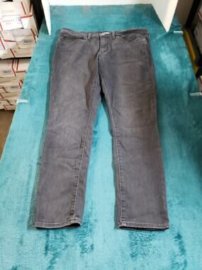 Levis 311 Jeans Size 33 Womens Black Stretch Pants Ladies Denim Shaping Skinny